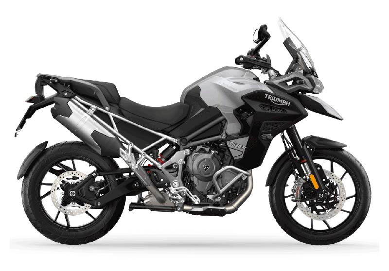 2023 TRIUMPH TIGER 1200 GT EXPLORER SNOWDONIA WHITE BC9960
